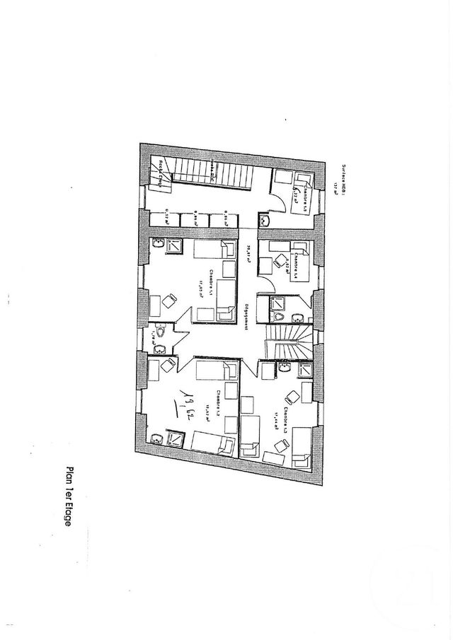 Maison &agrave; vendre - 30 pi&egrave;ces - 572 m2 - La Ferte Mace - 61 - BASSE-NORMANDIE
